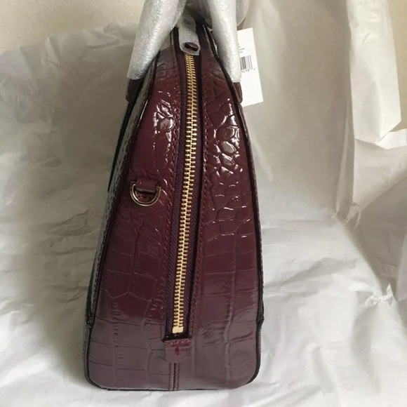 ⛔️SOLD⛔️Authentic Kate Spade Croc Embossed satchel - Picture 4 of 8